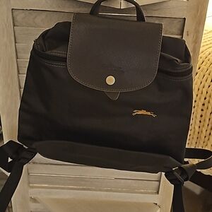 Longchamp folding backpack